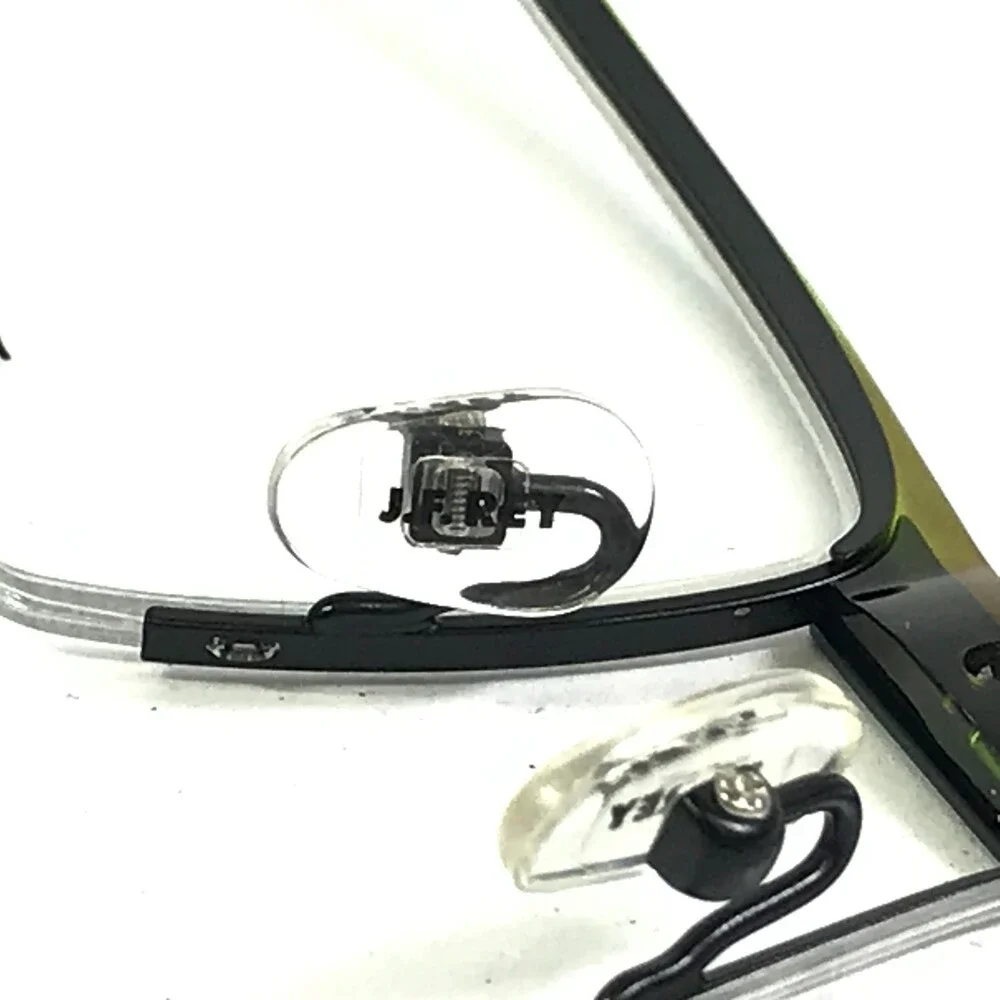 J.F. Rey Eyeglasses Frames JF2550 0040 Matte Black Green Horn Half Rim 55-19-140